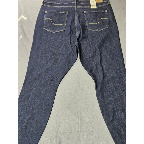 Levis Jeans Womens 20M Blue Dark High Rise Signature Skinny Stretch - Picture 9 of 10